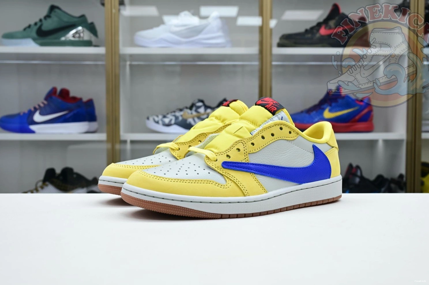 Canary Scott Air x Jordan Jordan 1Low Travis 0205